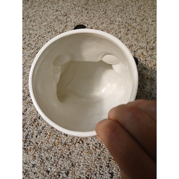 Vintage McCoy Upside Down Panda Cookie Jar # 210 1970's - Picture 7 of 9